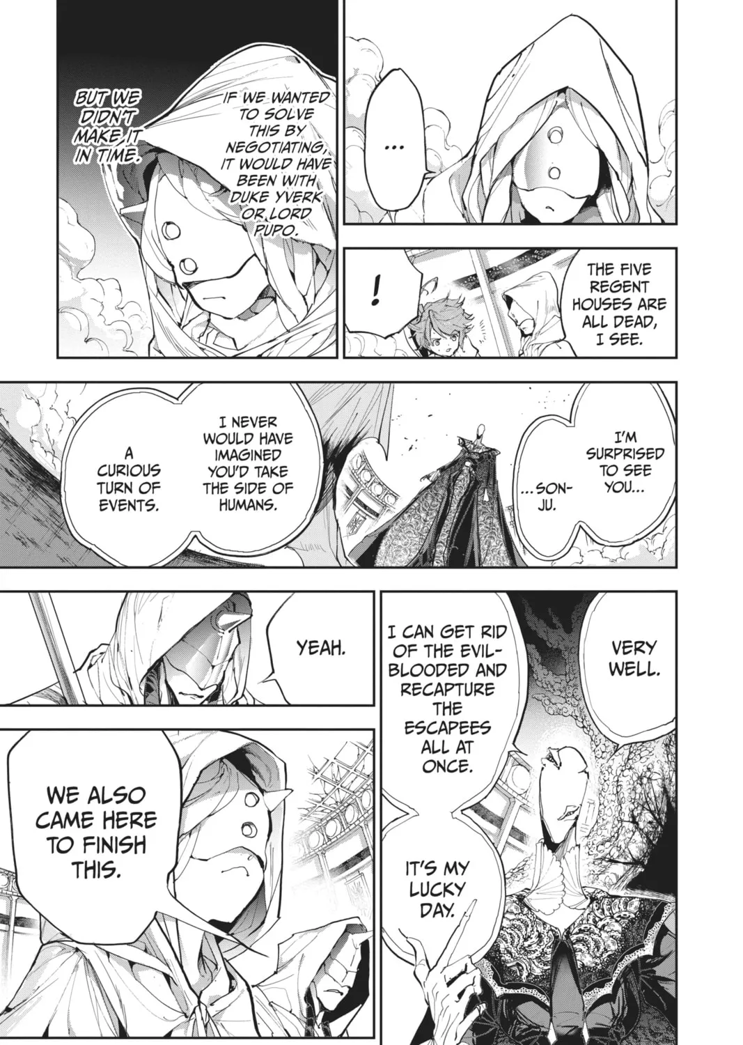 Read The Promised Neverland chapter 156 image 32 on Lezhin