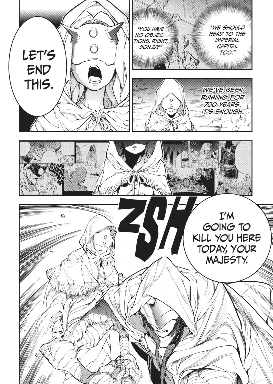 Read The Promised Neverland chapter 156 image 34 on Lezhin