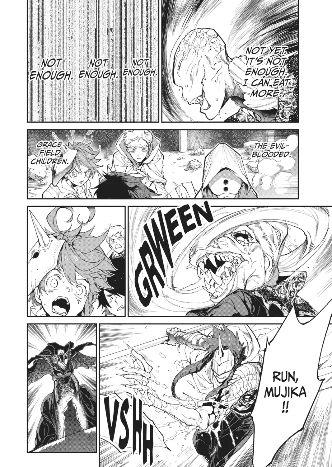 Read The Promised Neverland chapter 157 image 32 on Lezhin