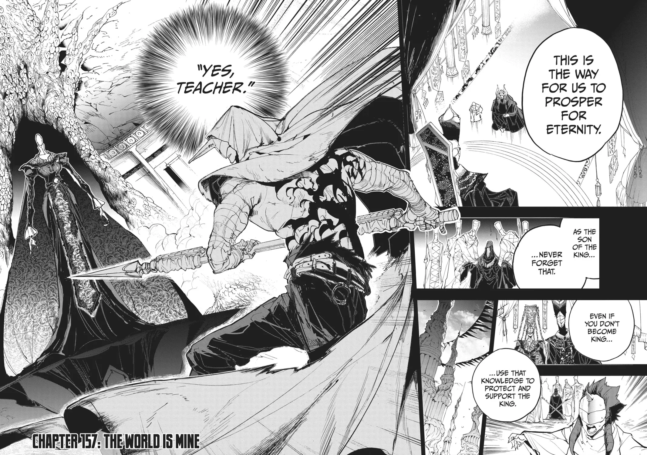 Read The Promised Neverland chapter 157 image 6 on Lezhin