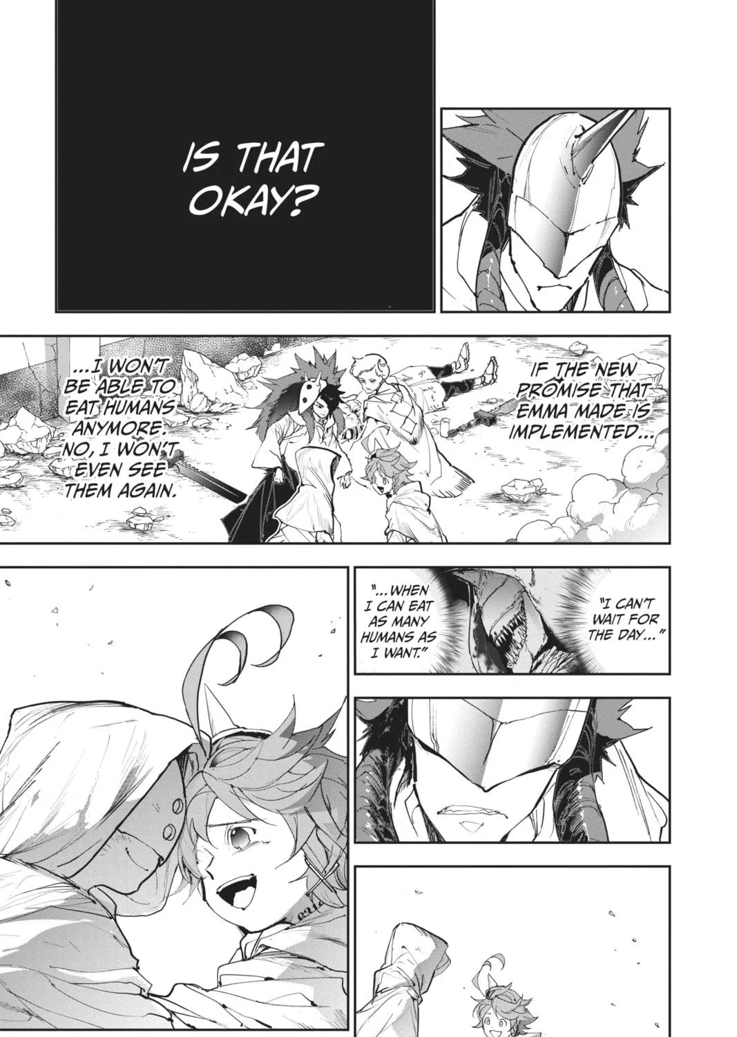 Read The Promised Neverland chapter 159 image 16 on Lezhin
