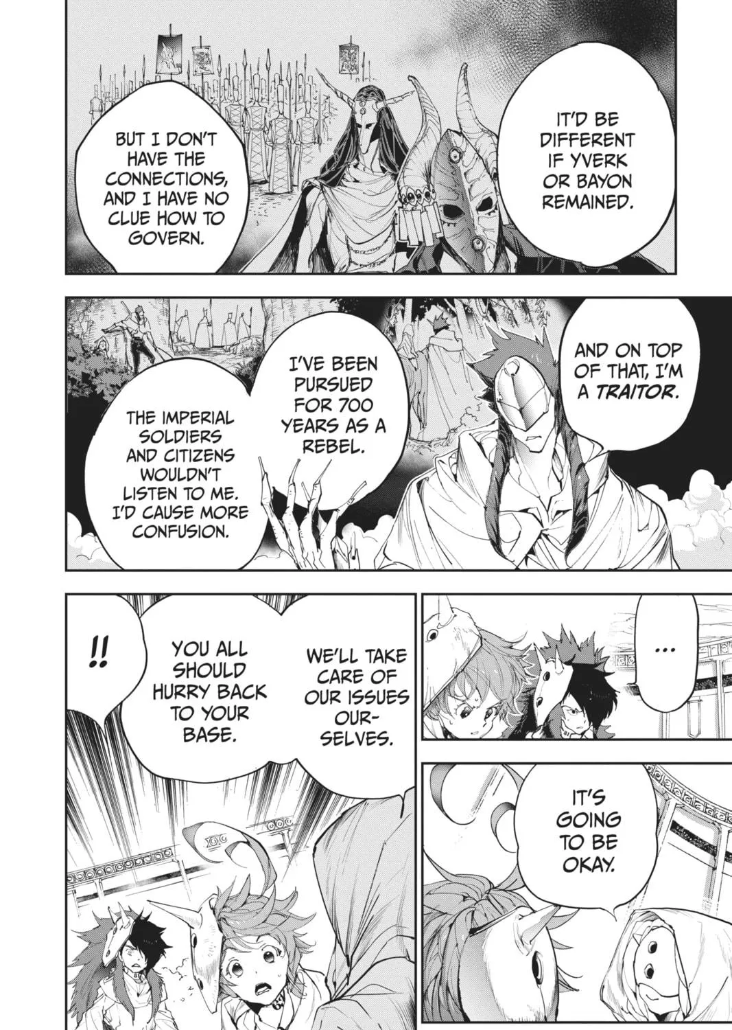 Read The Promised Neverland chapter 159 image 22 on Lezhin
