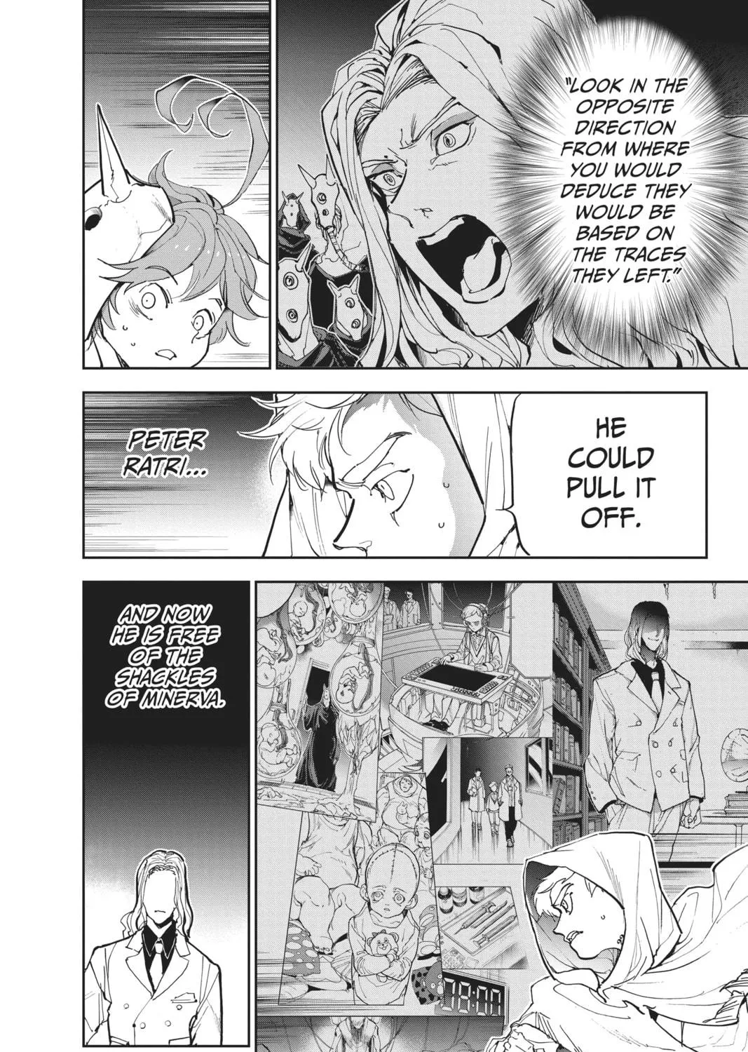 Read The Promised Neverland chapter 160 image 22 on Lezhin