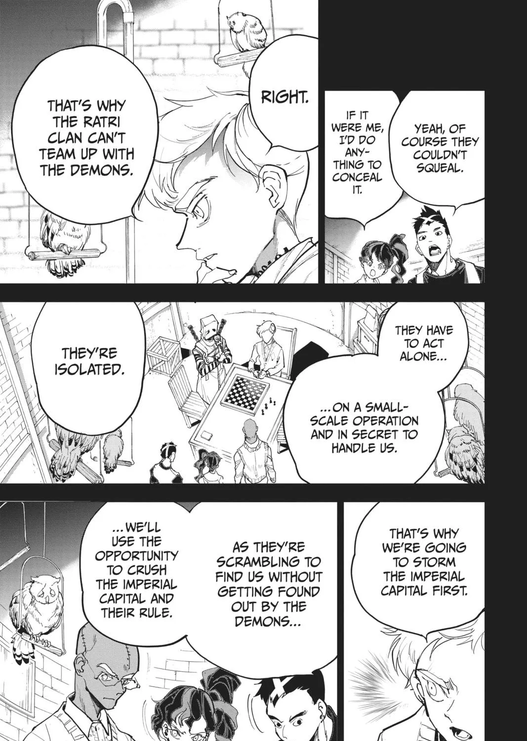 Read The Promised Neverland chapter 160 image 4 on Lezhin