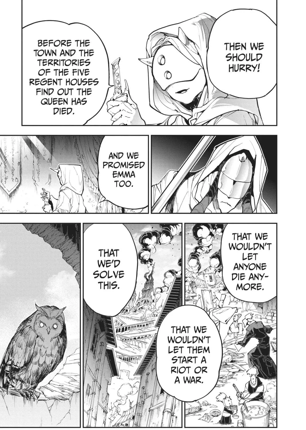 Read The Promised Neverland chapter 162 image 18 on Lezhin