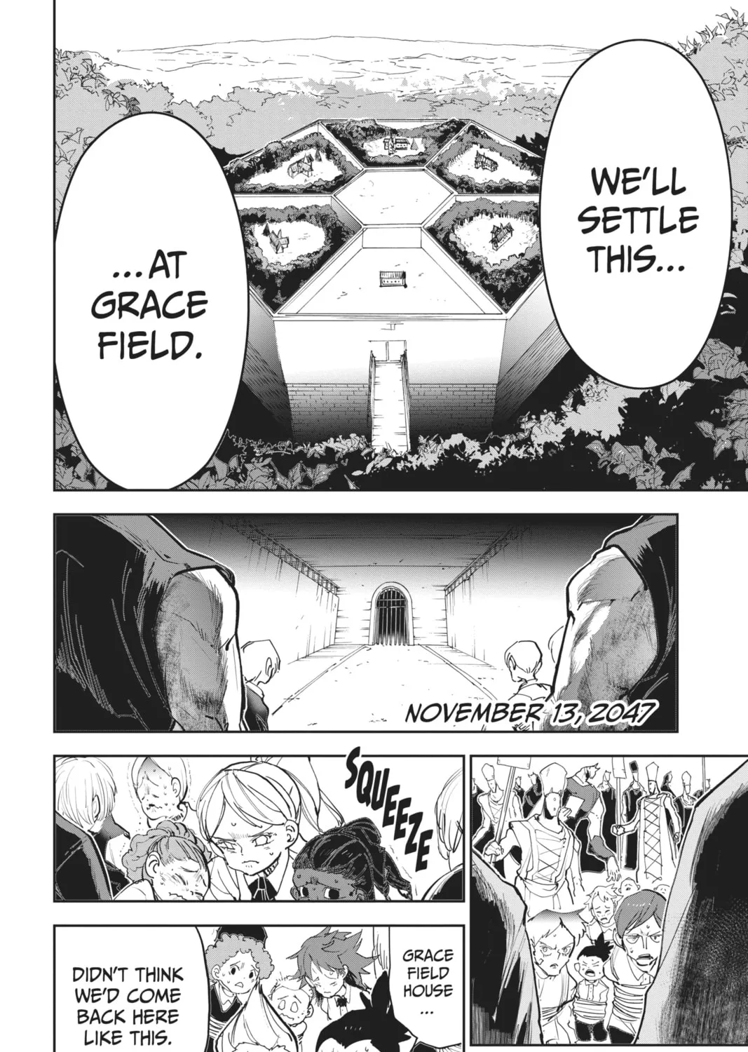 Read The Promised Neverland chapter 162 image 32 on Lezhin