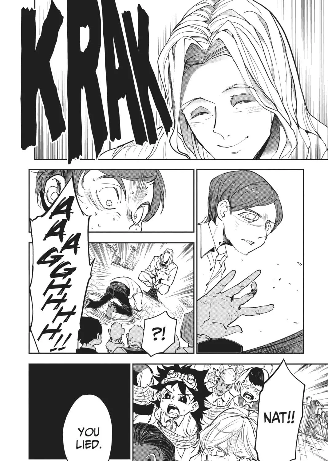 Read The Promised Neverland chapter 164 image 28 on Lezhin