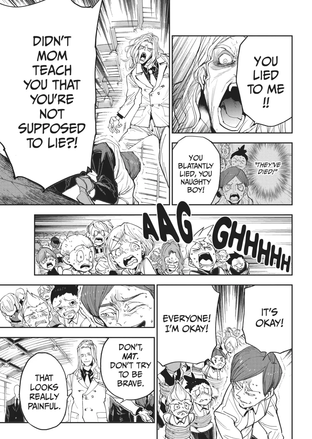 Read The Promised Neverland chapter 164 image 30 on Lezhin