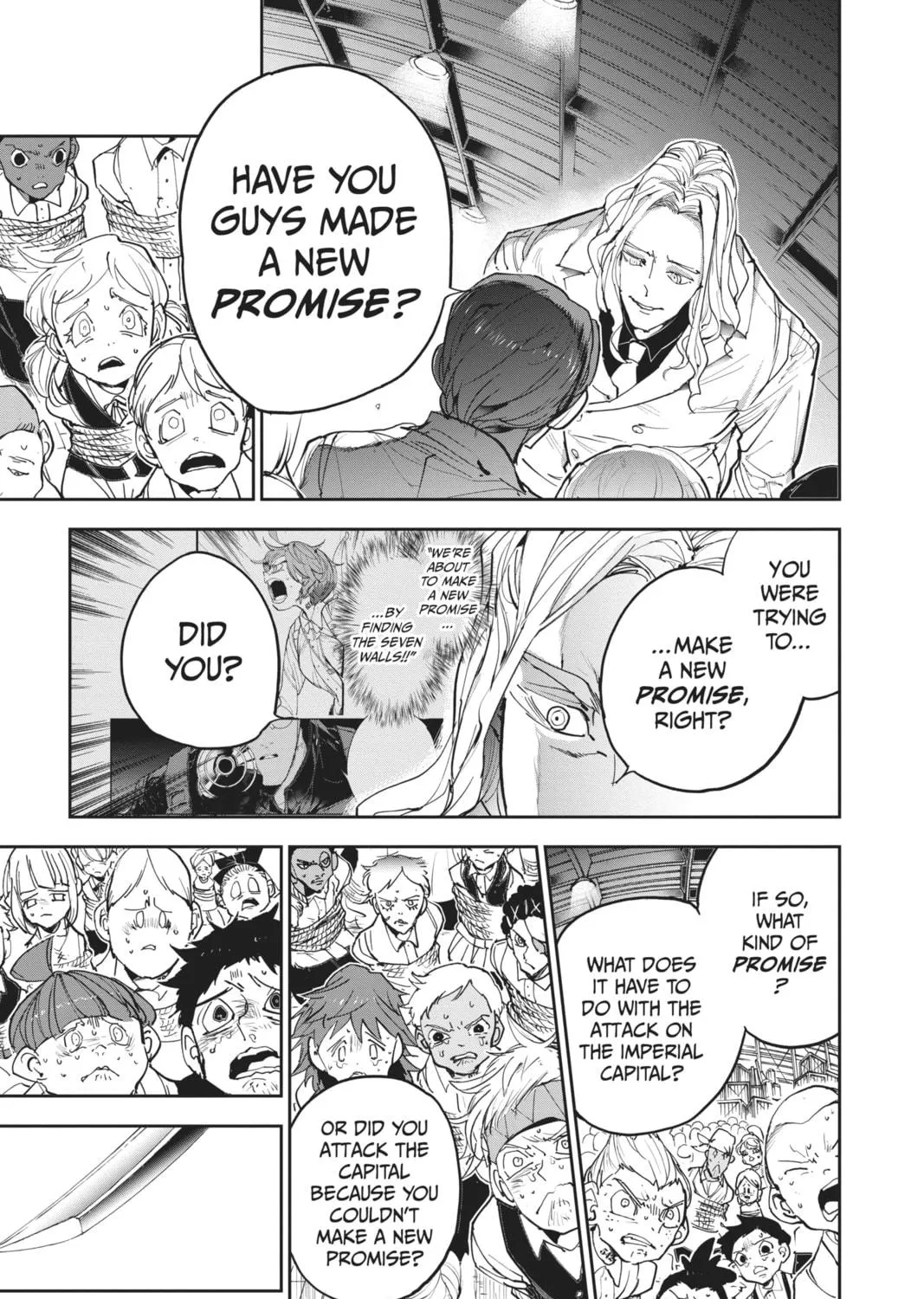 Read The Promised Neverland chapter 164 image 34 on Lezhin