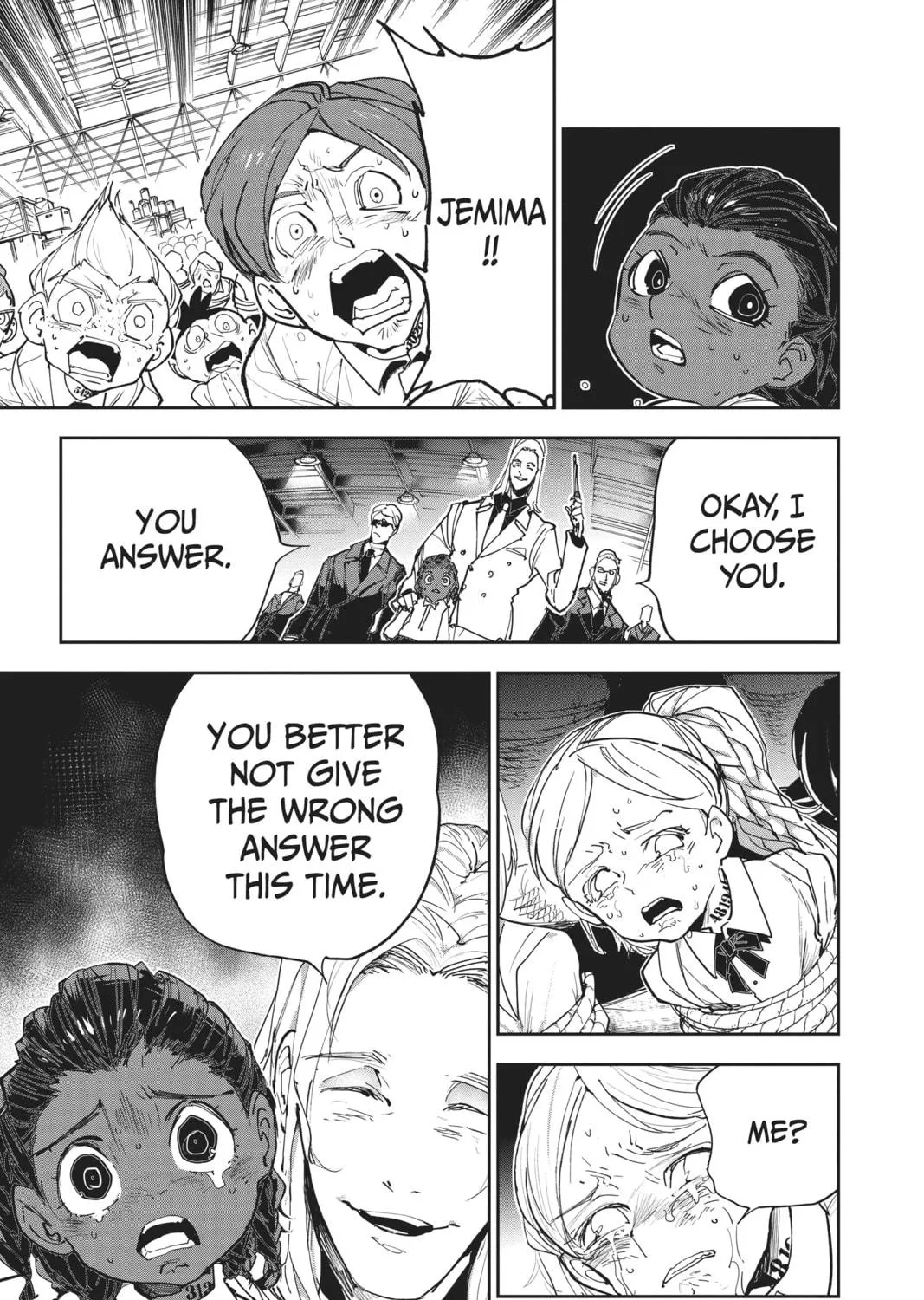 Read The Promised Neverland chapter 164 image 38 on Lezhin