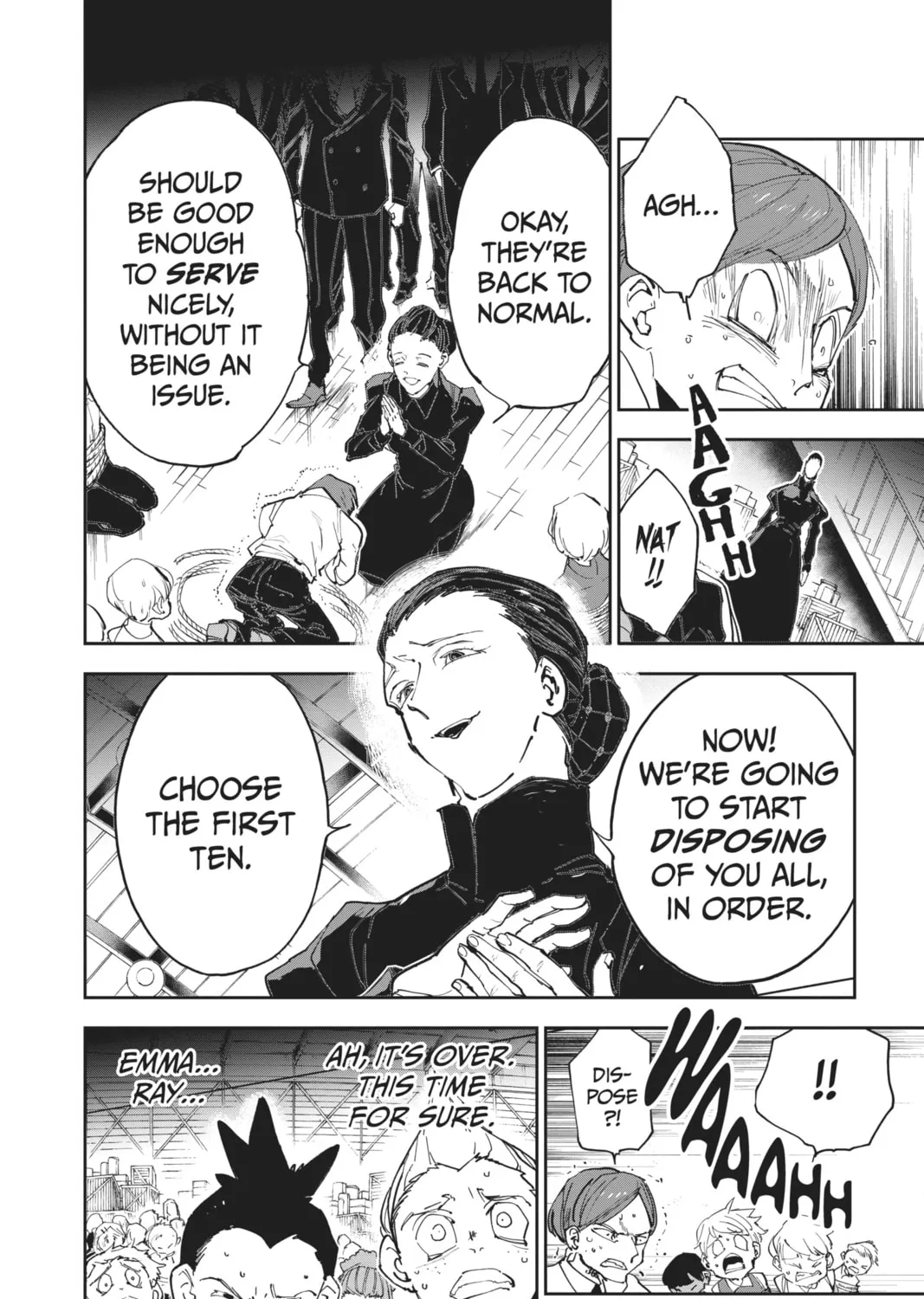 Read The Promised Neverland chapter 165 image 32 on Lezhin