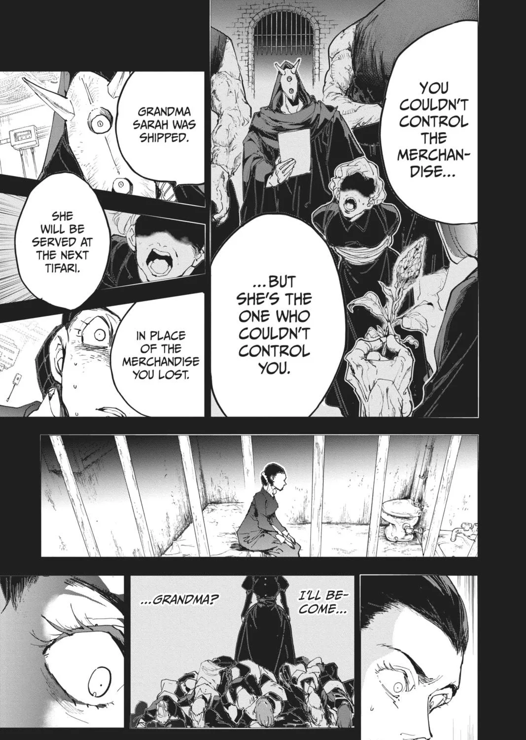 Read The Promised Neverland chapter 165 image 4 on Lezhin
