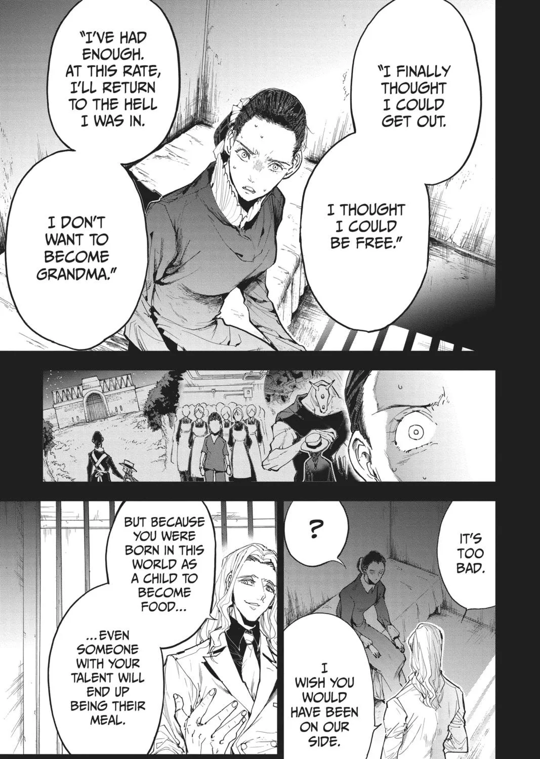 Read The Promised Neverland chapter 165 image 8 on Lezhin