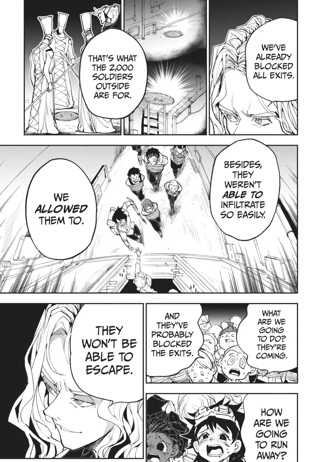 Read The Promised Neverland chapter 166 image 32 on Lezhin