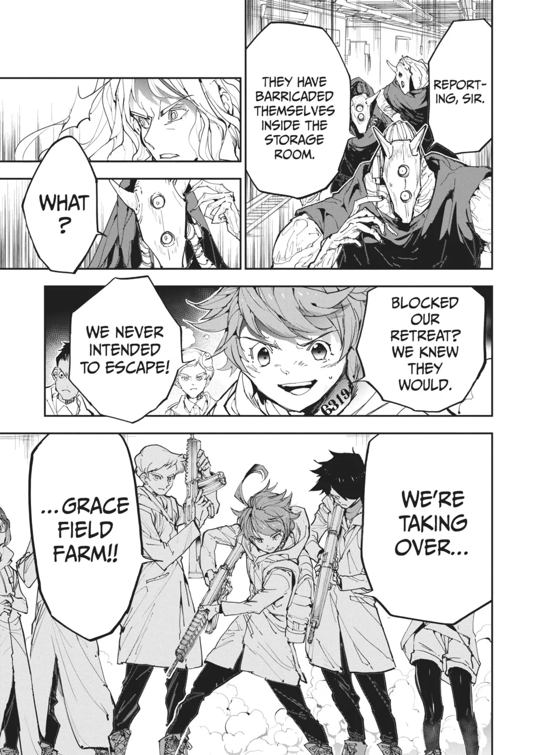 Read The Promised Neverland chapter 166 image 36 on Lezhin