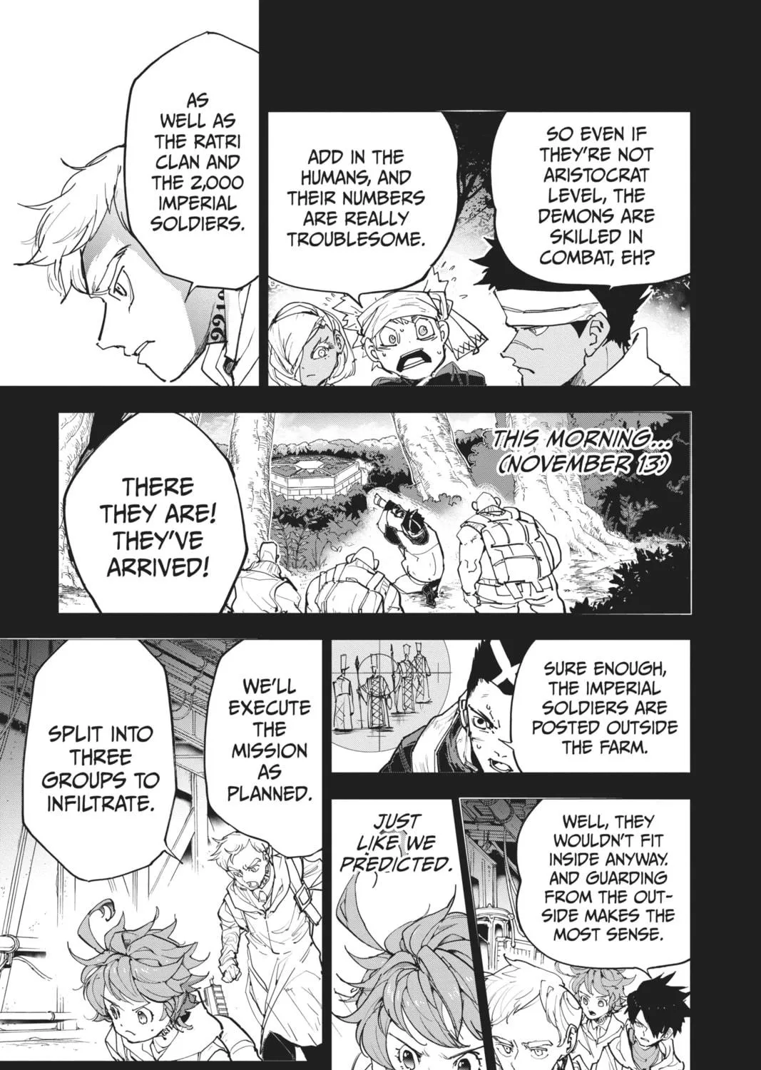 Read The Promised Neverland chapter 166 image 8 on Lezhin