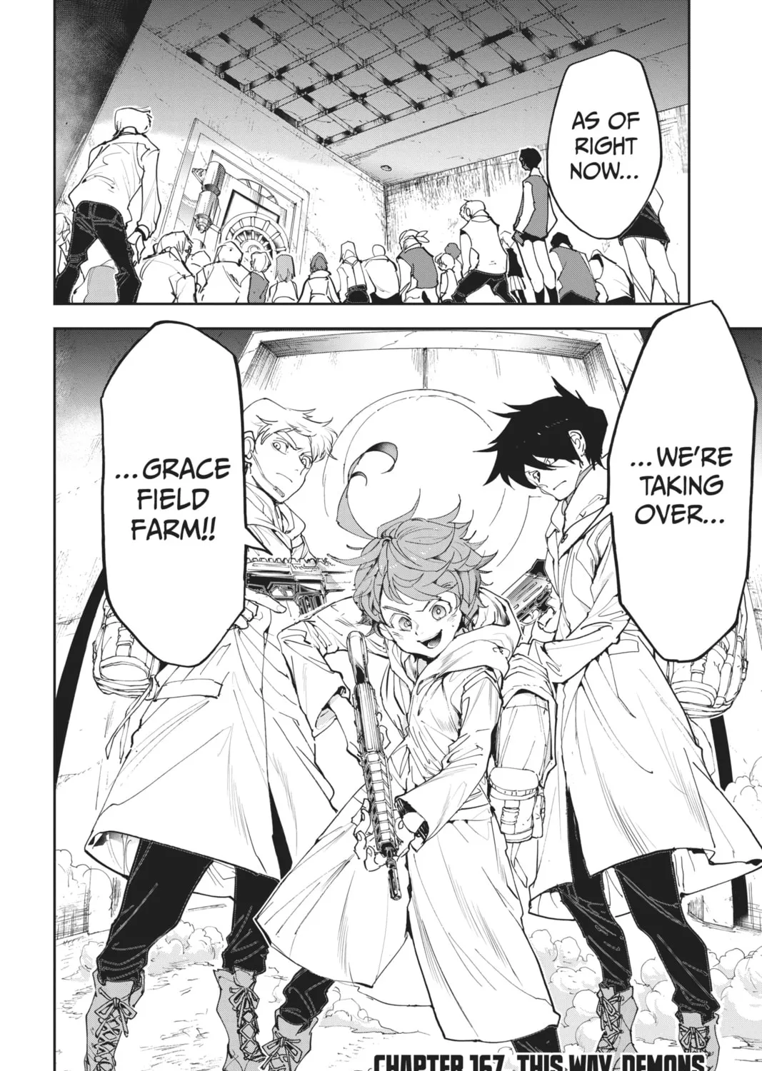 Read The Promised Neverland chapter 167 image 2 on Lezhin