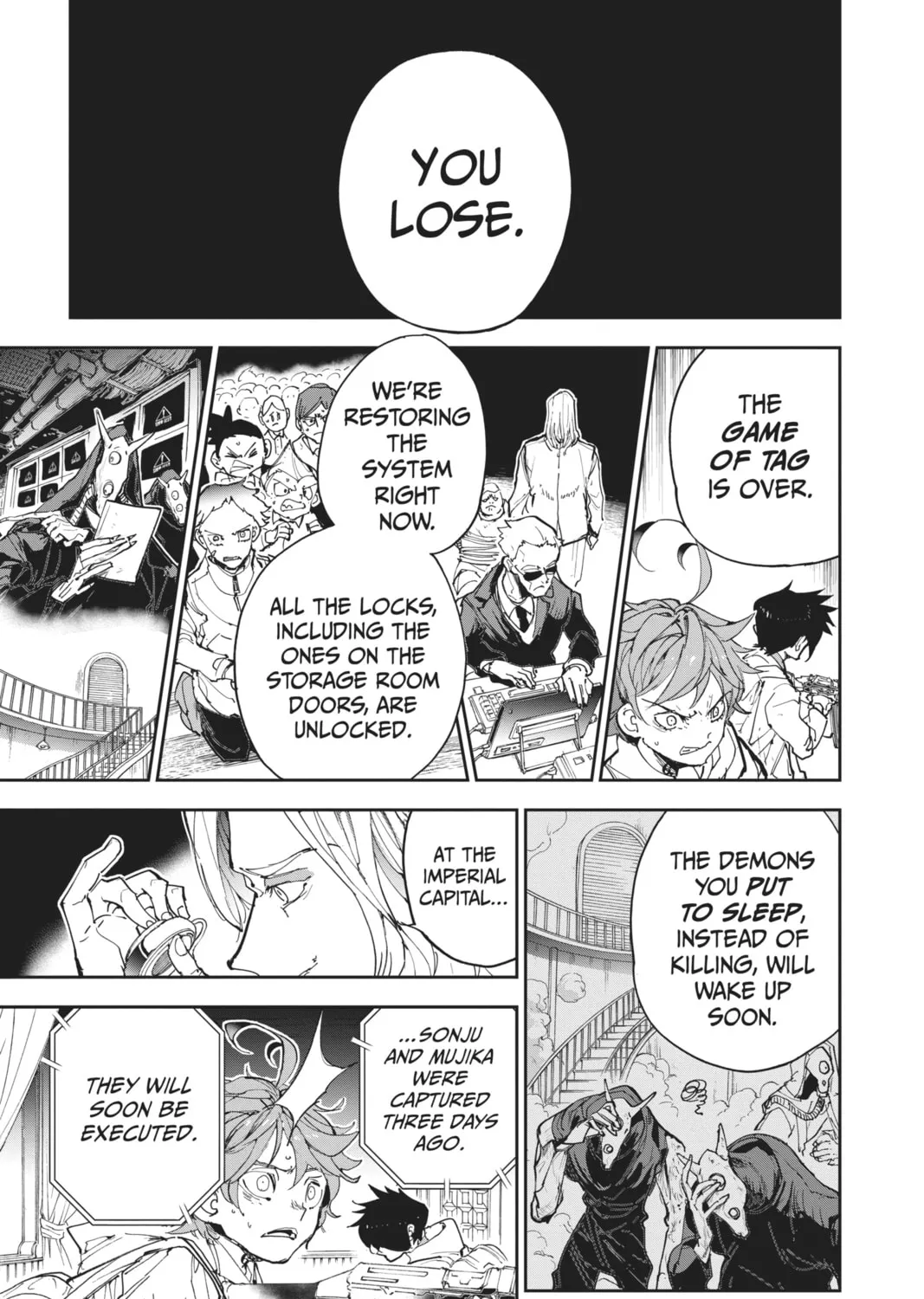 Read The Promised Neverland chapter 168 image 14 on Lezhin