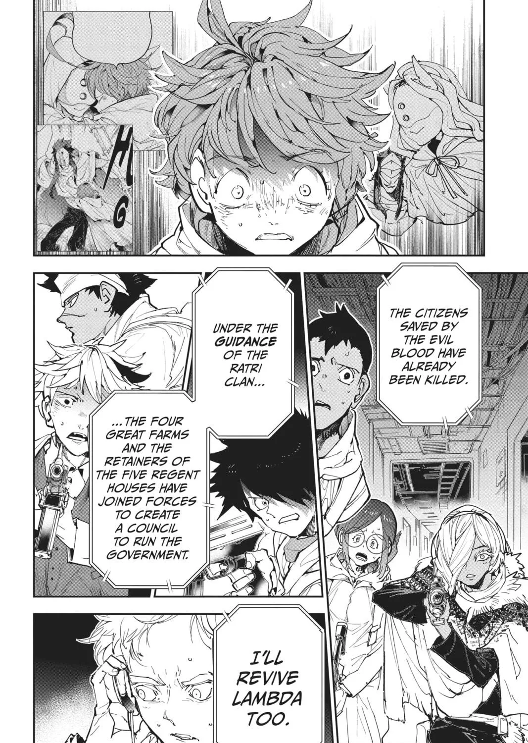 Read The Promised Neverland chapter 168 image 16 on Lezhin