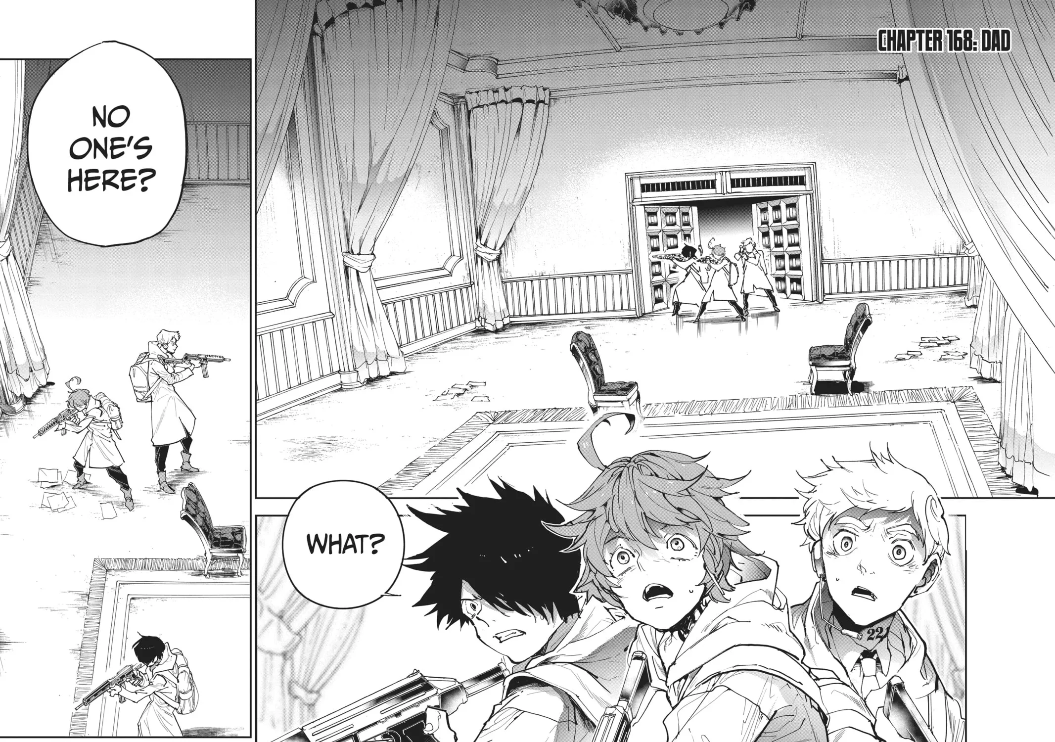 Read The Promised Neverland chapter 168 image 6 on Lezhin