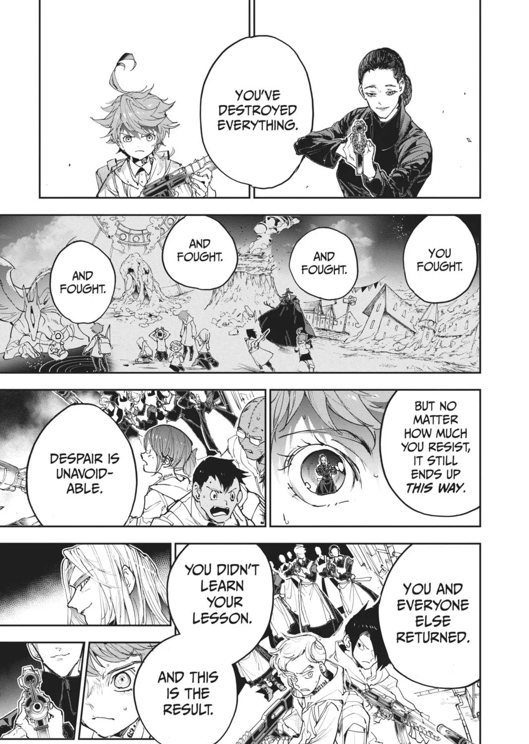 Read The Promised Neverland chapter 169 image 34 on Lezhin