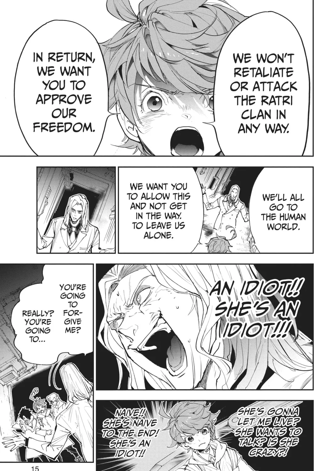 The Promised Neverland Chapter 172 page 15 - 