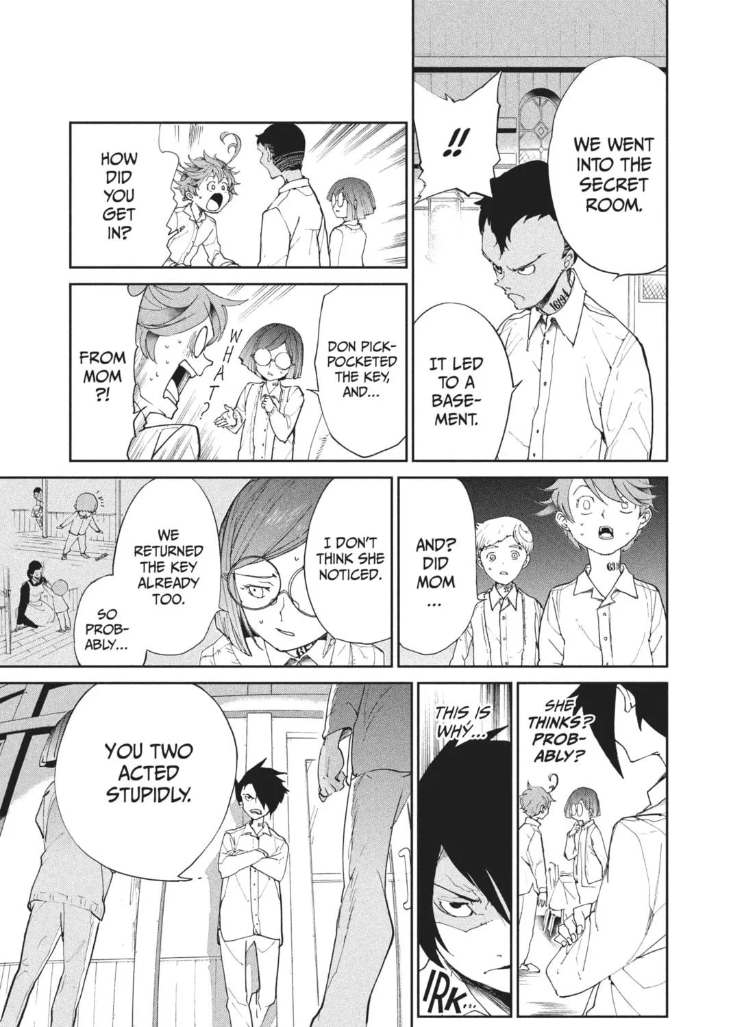 Read The Promised Neverland chapter 18 image 16 on Lezhin