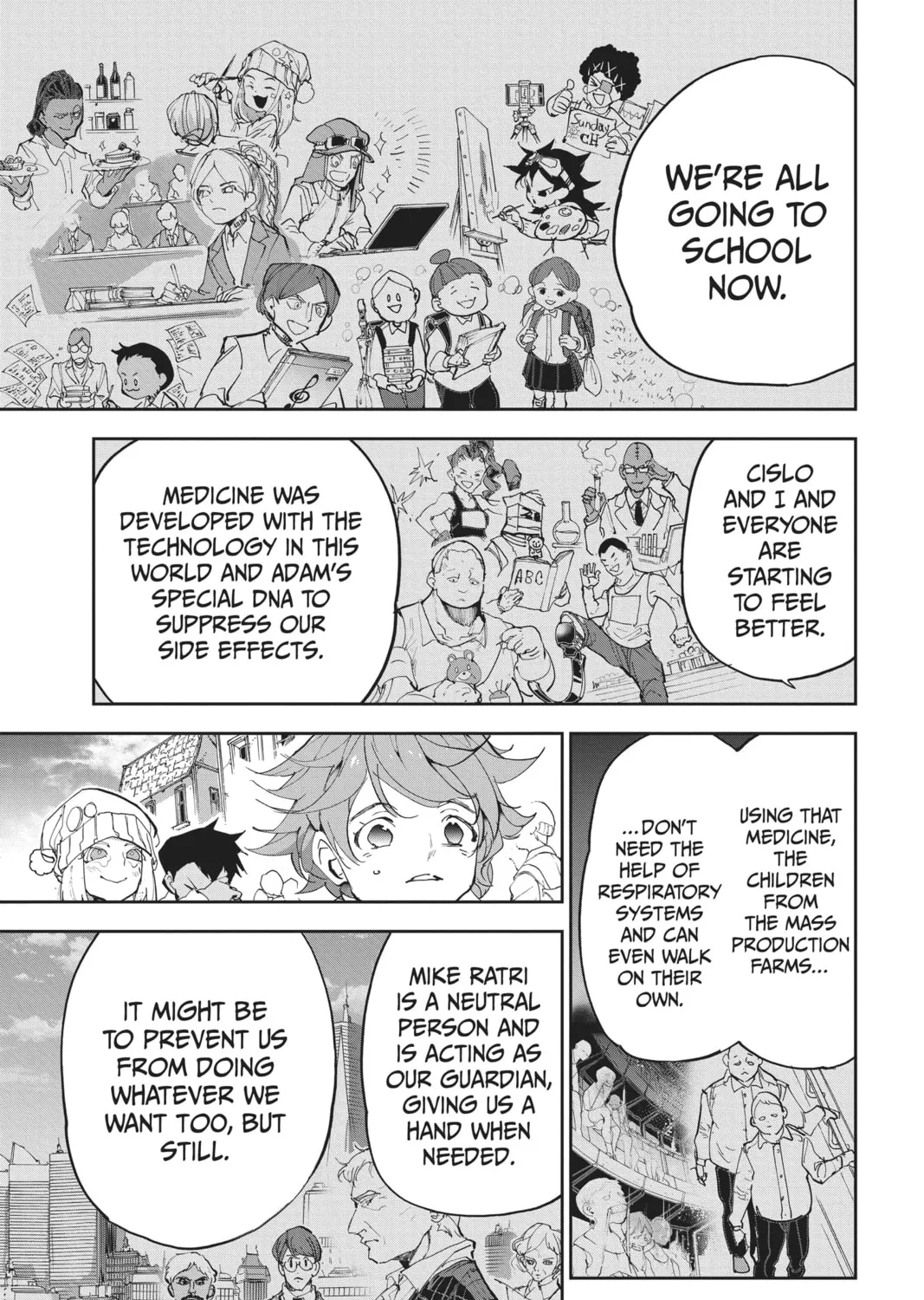 The Promised Neverland Chapter 181 page 45 - 