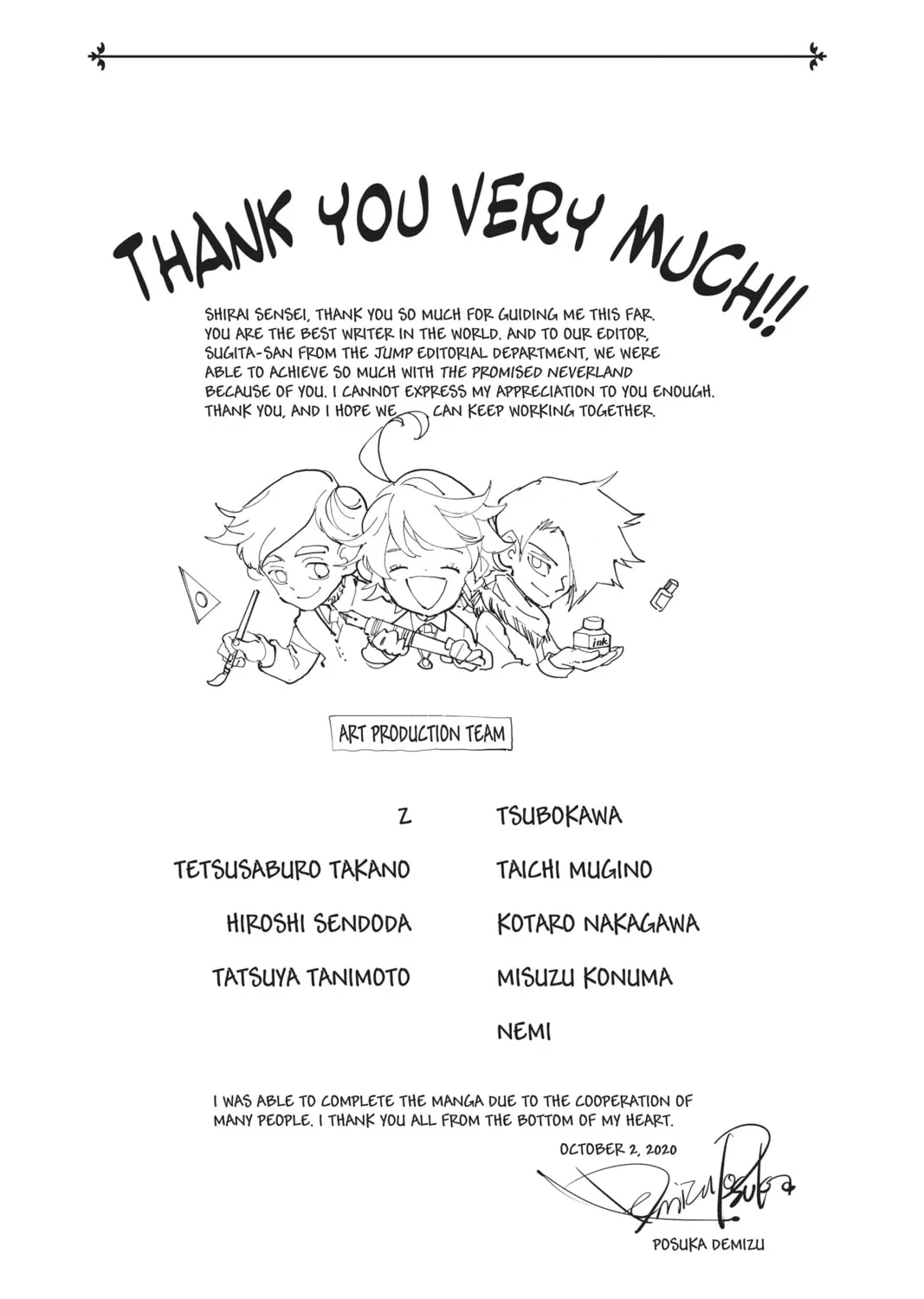 The Promised Neverland Chapter 181 page 73 - 
