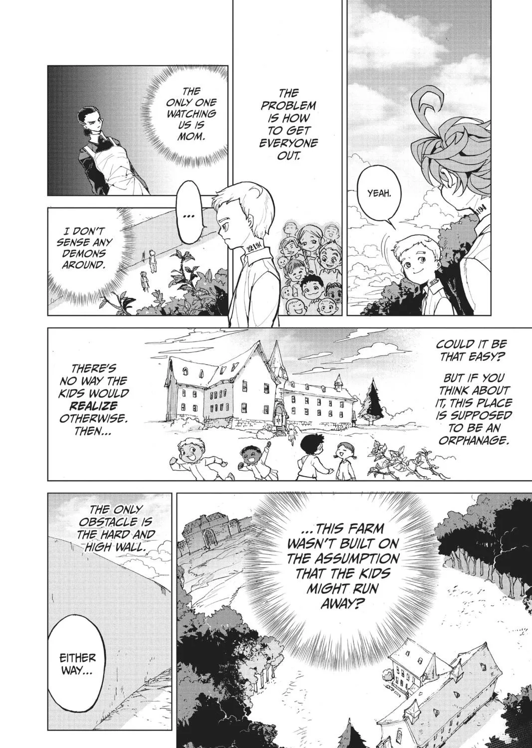 Read The Promised Neverland chapter 2 image 34 on Lezhin