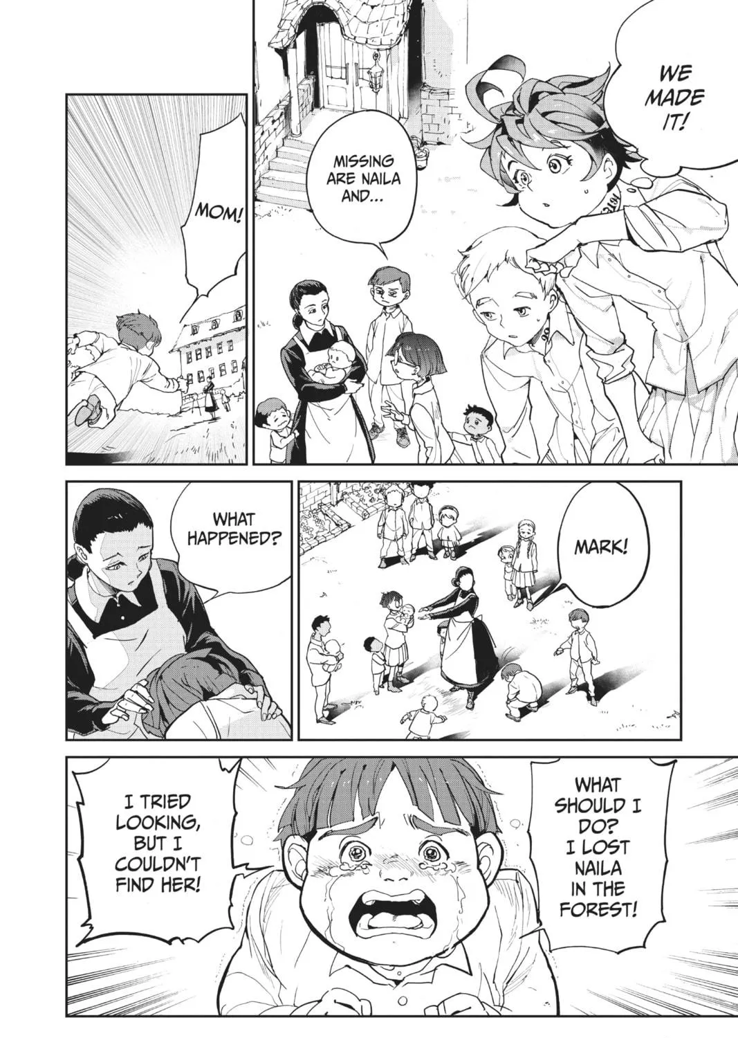 Read The Promised Neverland chapter 2 image 38 on Lezhin
