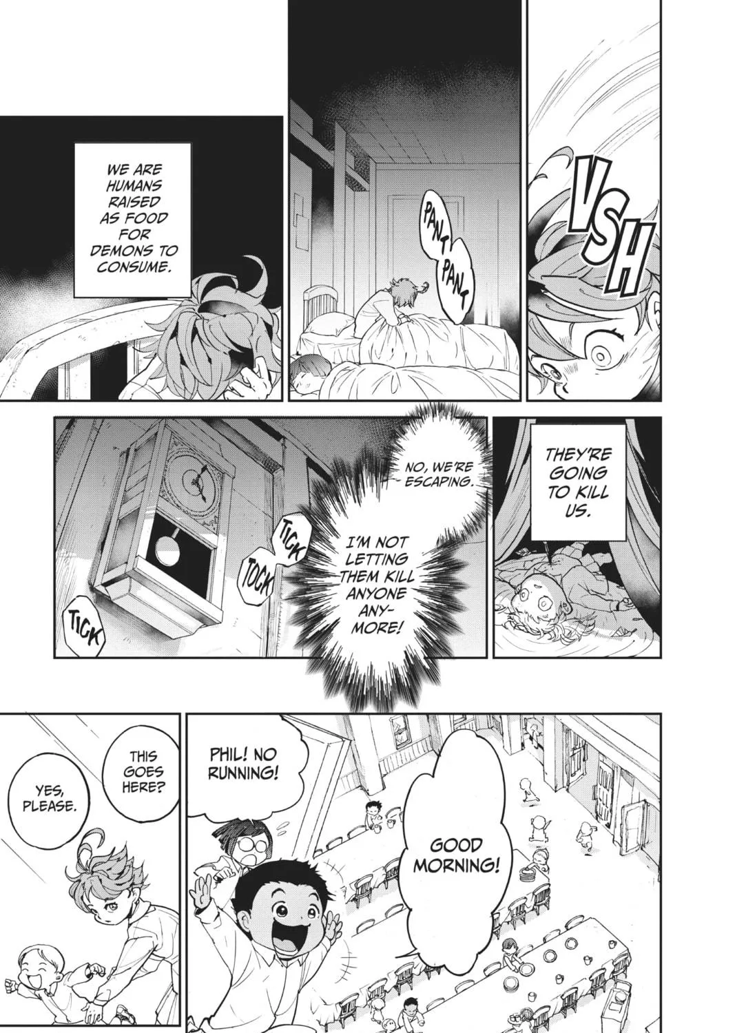 Read The Promised Neverland chapter 2 image 4 on Lezhin