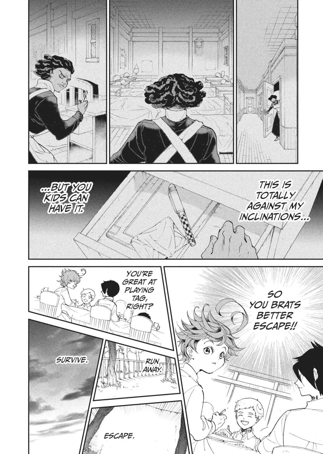 Read The Promised Neverland chapter 23 image 34 on Lezhin