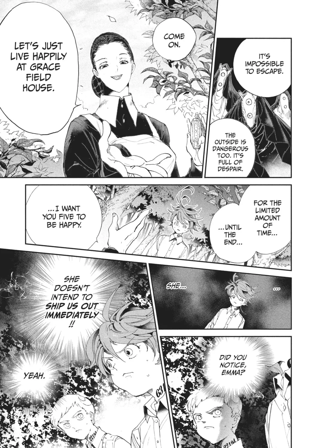 Read The Promised Neverland chapter 25 image 12 on Lezhin
