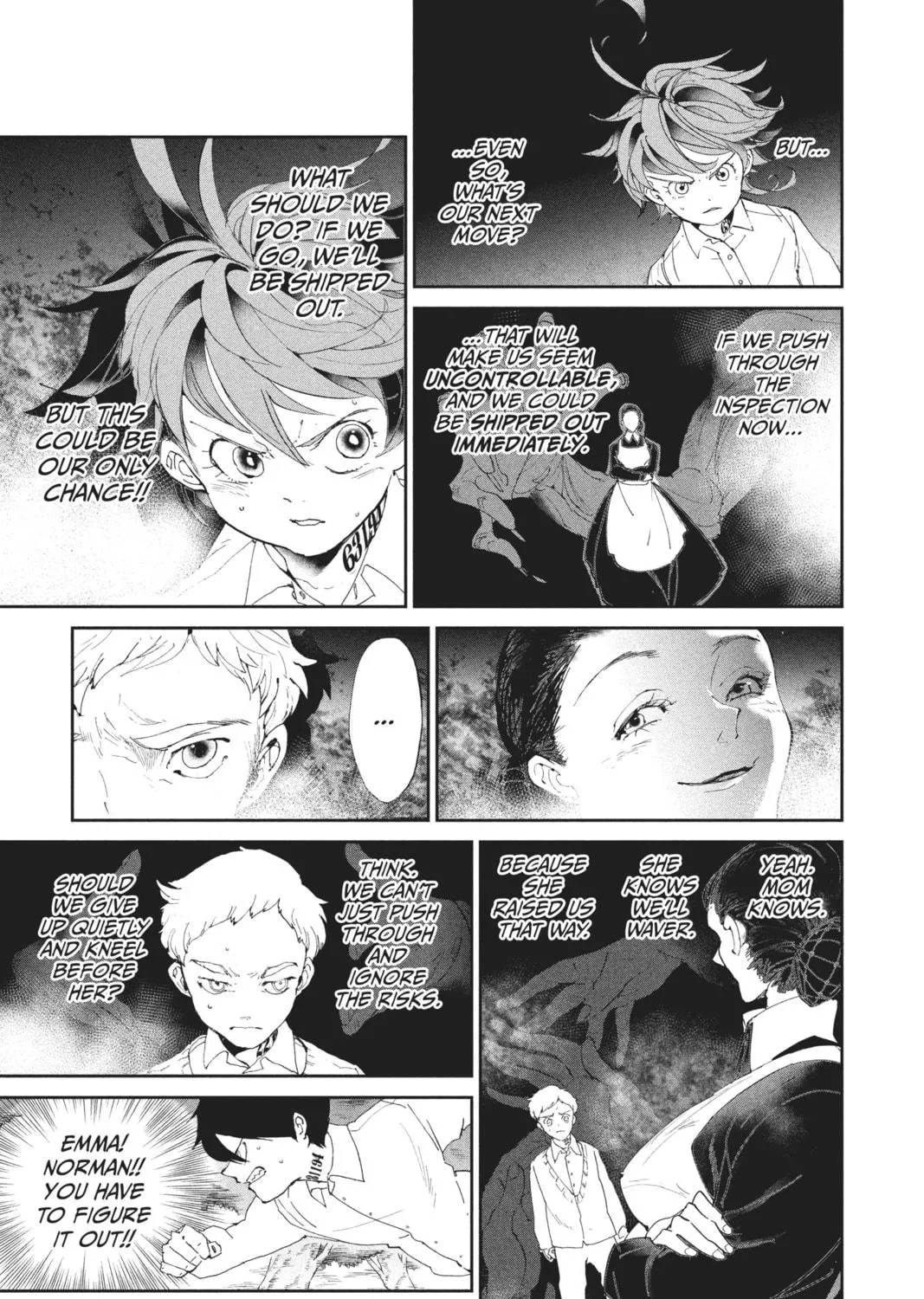 Read The Promised Neverland chapter 25 image 16 on Lezhin