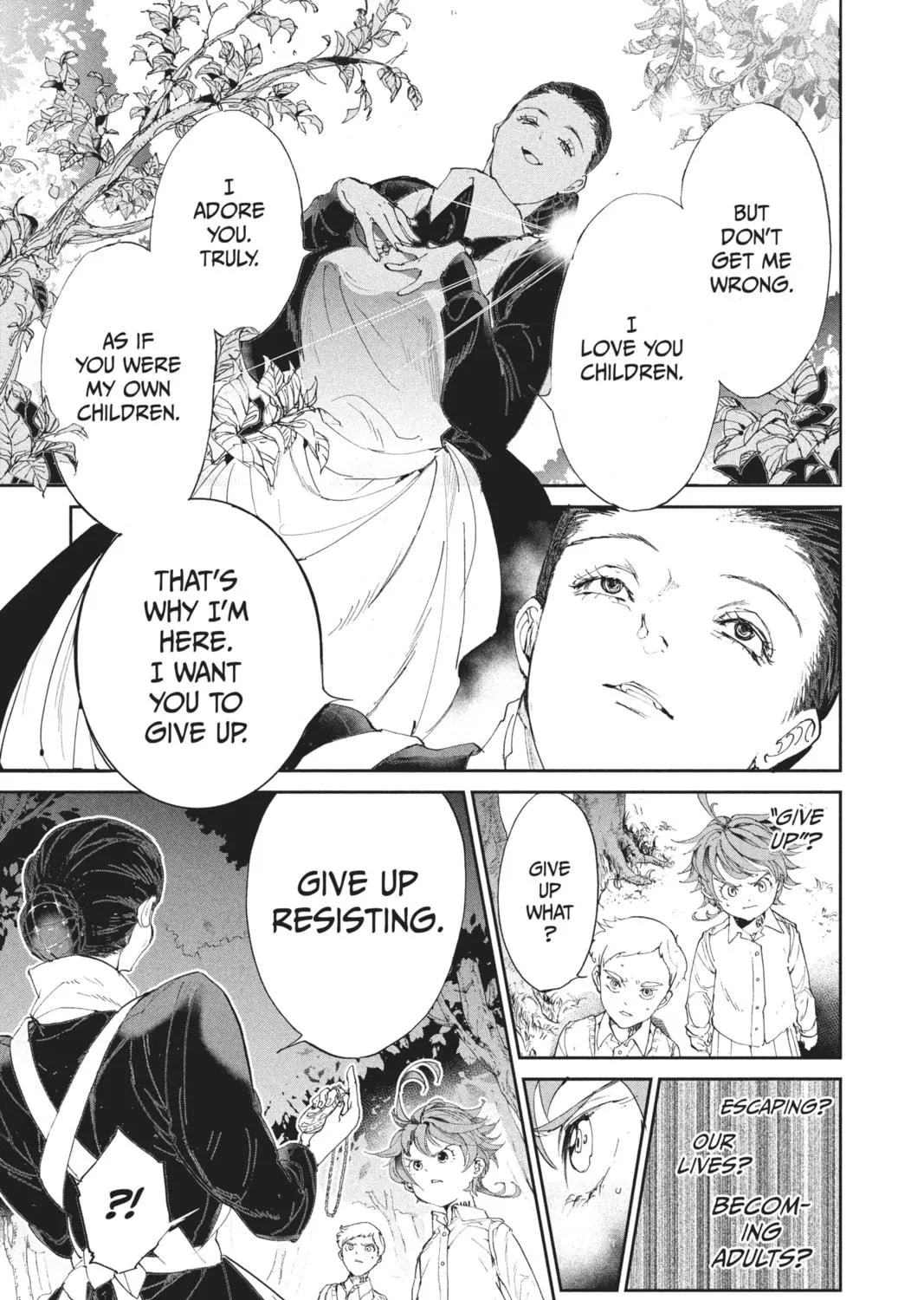 Read The Promised Neverland chapter 25 image 8 on Lezhin