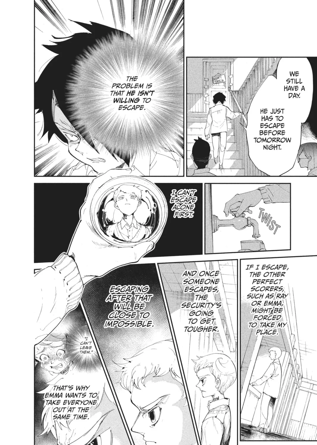 Read The Promised Neverland chapter 26 image 30 on Lezhin