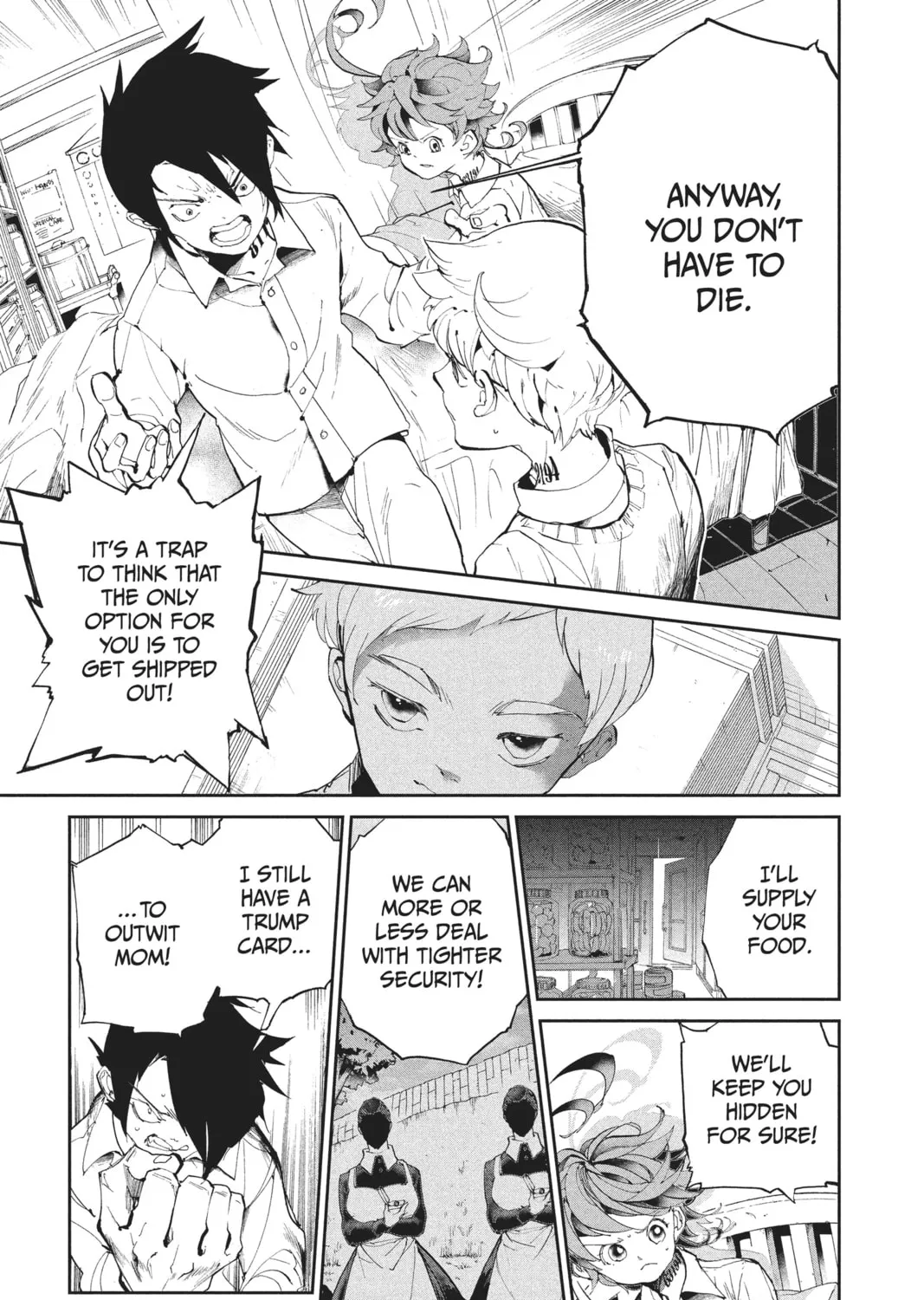Read The Promised Neverland chapter 27 image 12 on Lezhin