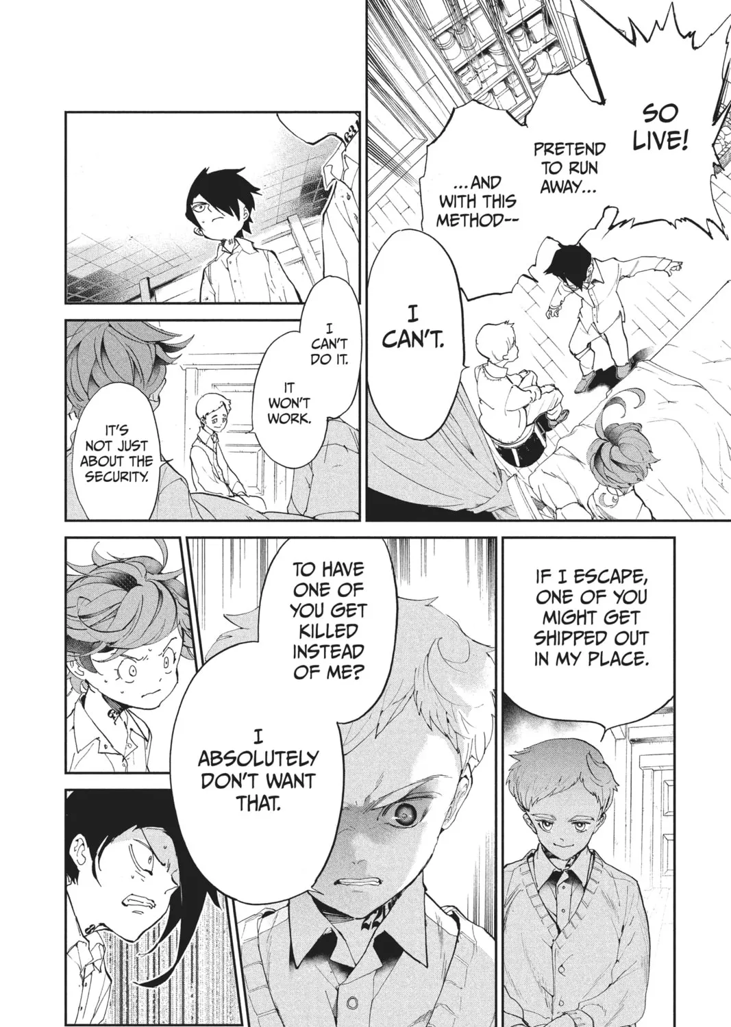 Read The Promised Neverland chapter 27 image 14 on Lezhin