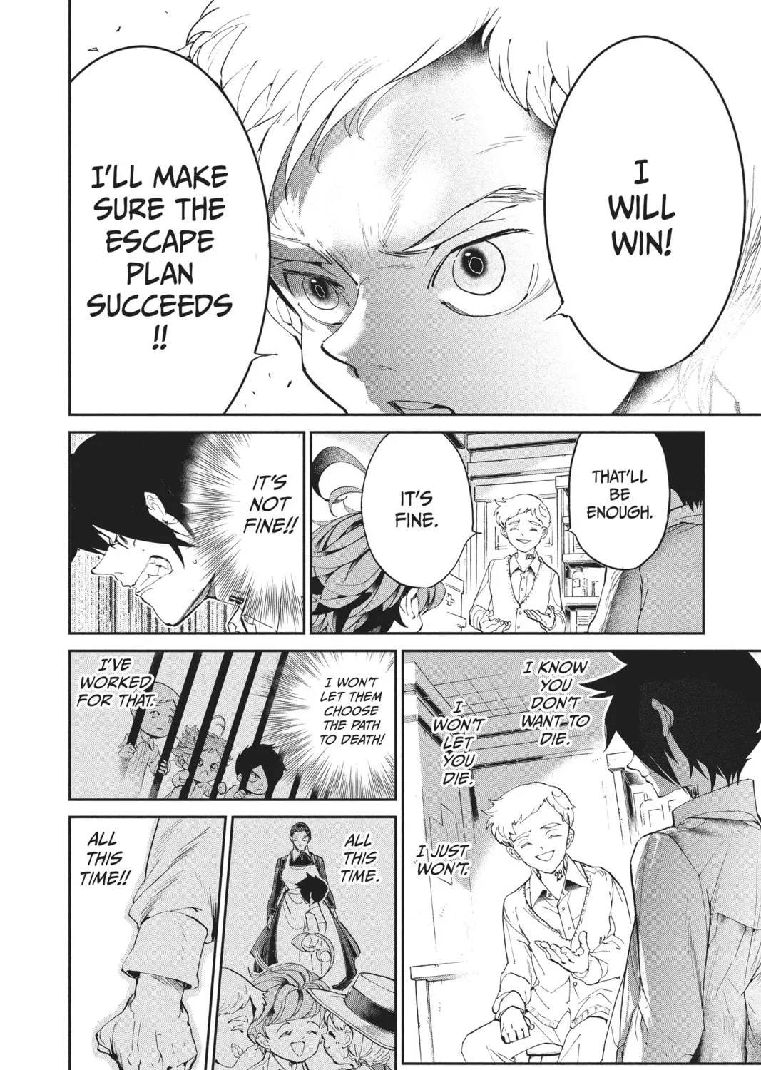 Read The Promised Neverland chapter 27 image 18 on Lezhin
