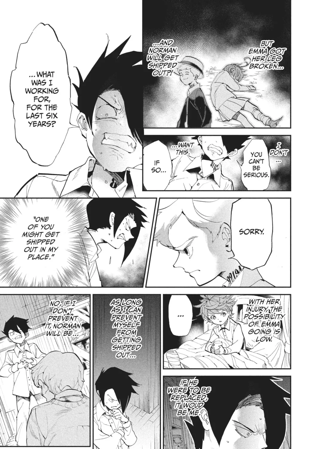 Read The Promised Neverland chapter 27 image 20 on Lezhin