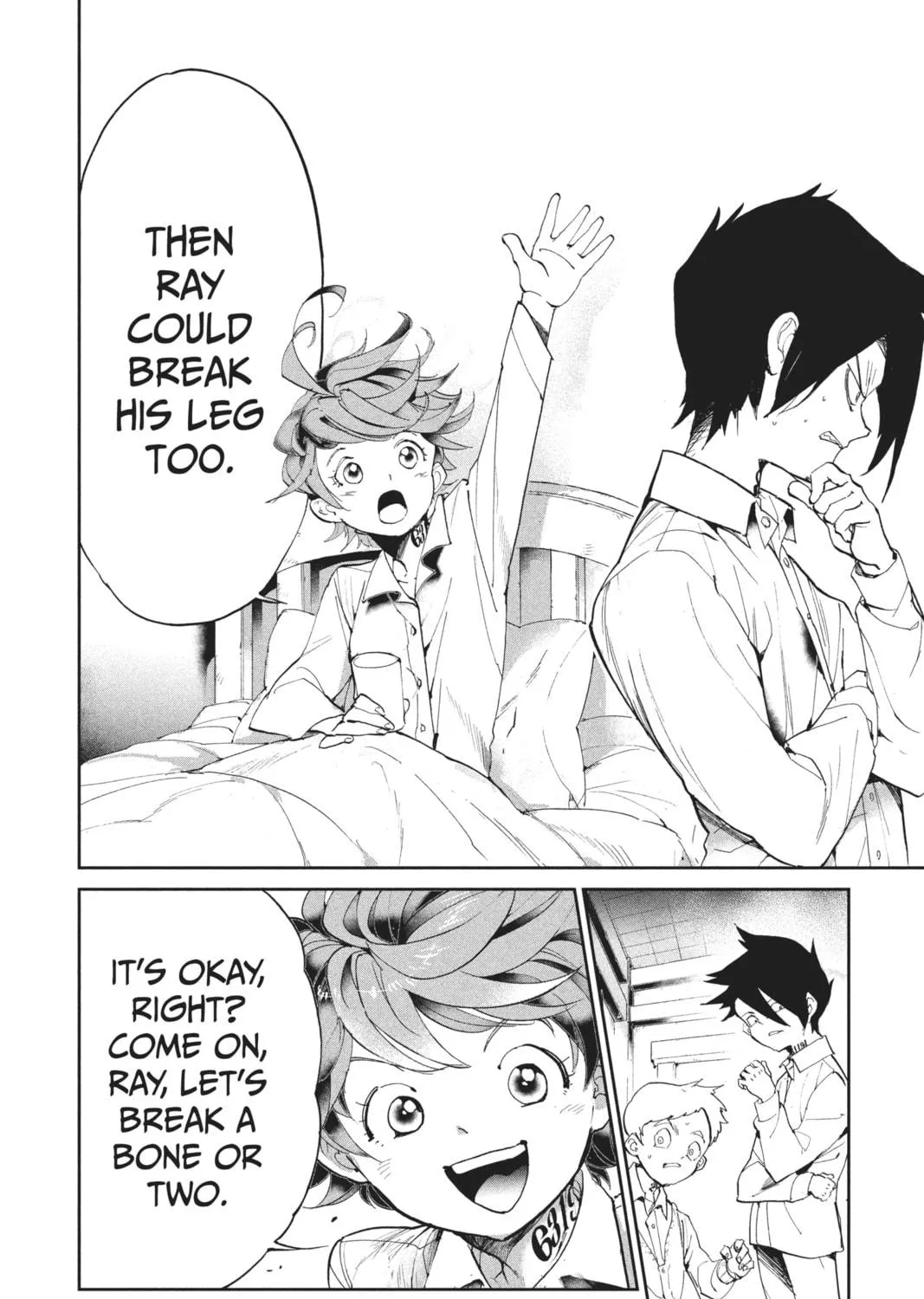 Read The Promised Neverland chapter 27 image 22 on Lezhin