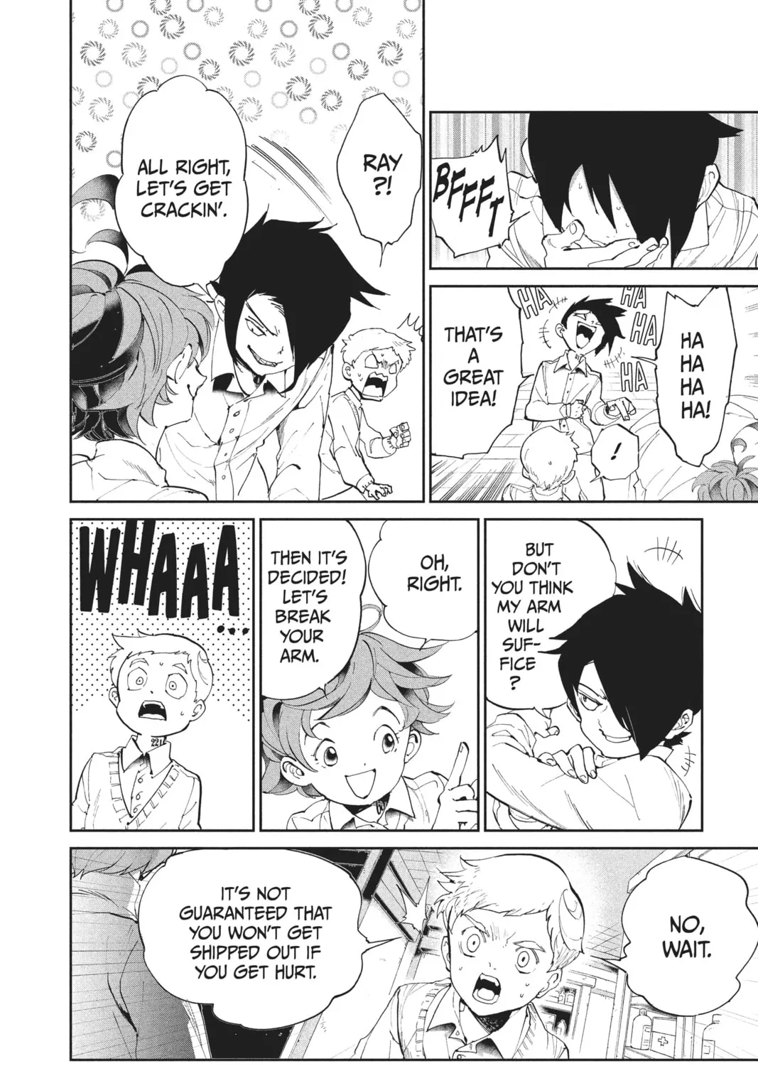 Read The Promised Neverland chapter 27 image 26 on Lezhin