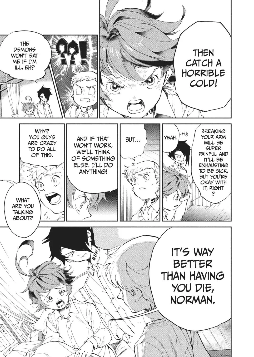 Read The Promised Neverland chapter 27 image 28 on Lezhin