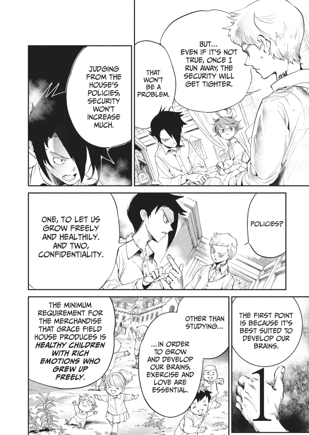 Read The Promised Neverland chapter 27 image 6 on Lezhin