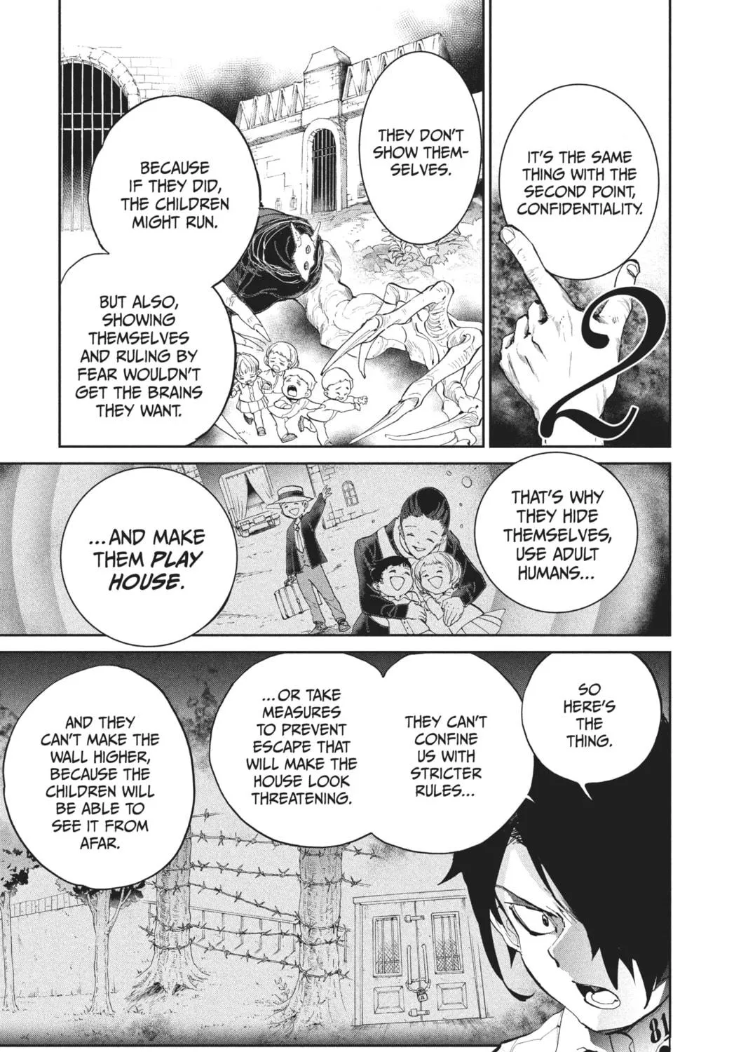 Read The Promised Neverland chapter 27 image 8 on Lezhin
