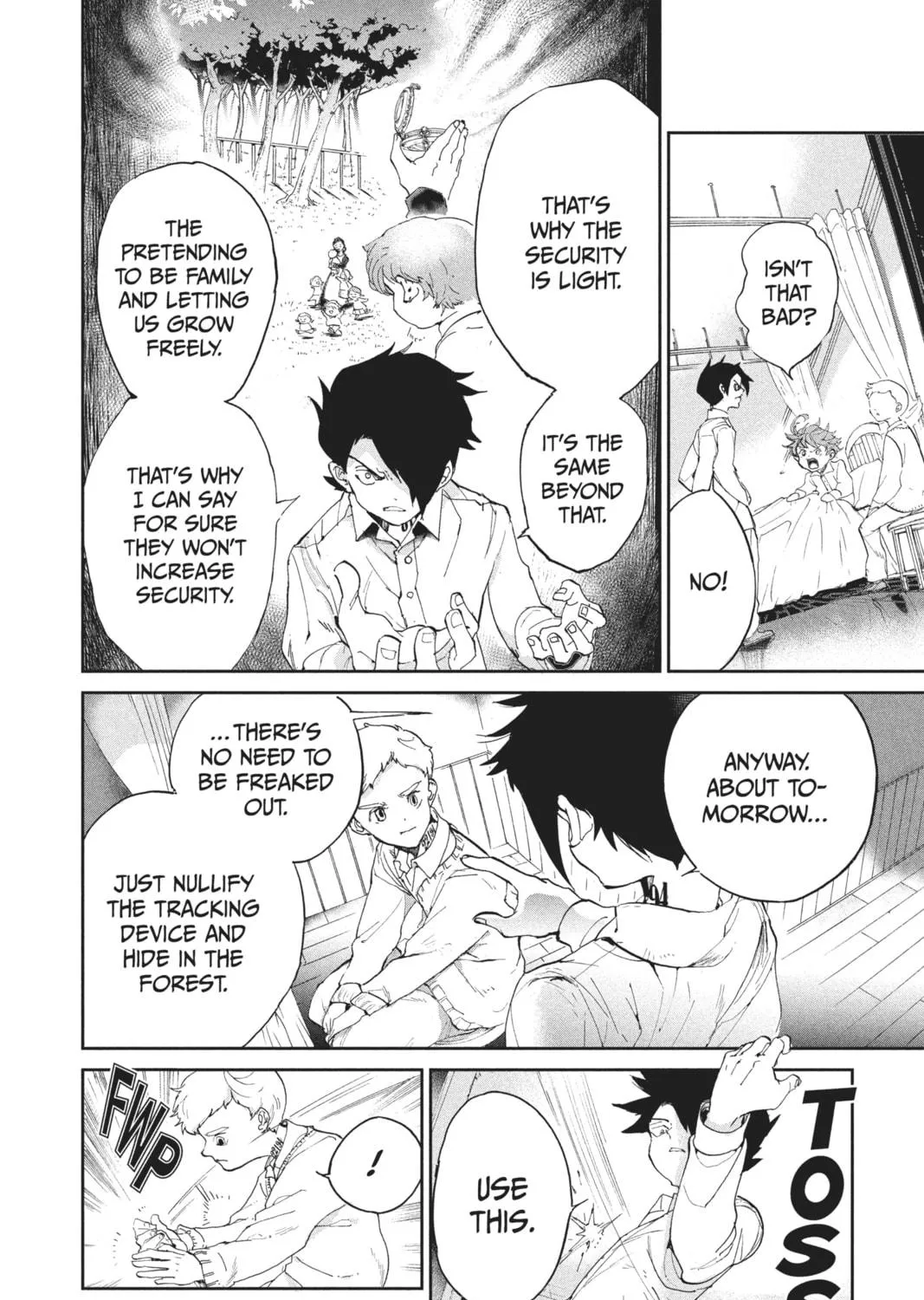 Read The Promised Neverland chapter 28 image 18 on Lezhin