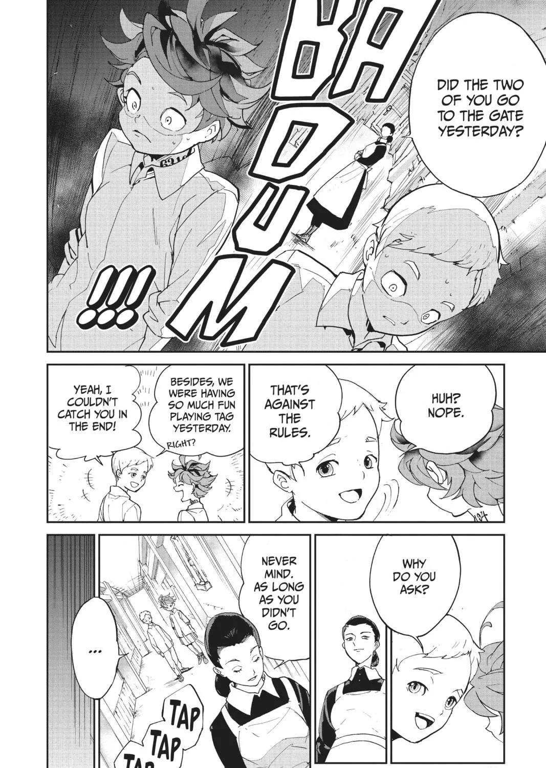 Read The Promised Neverland chapter 3 image 38 on Lezhin