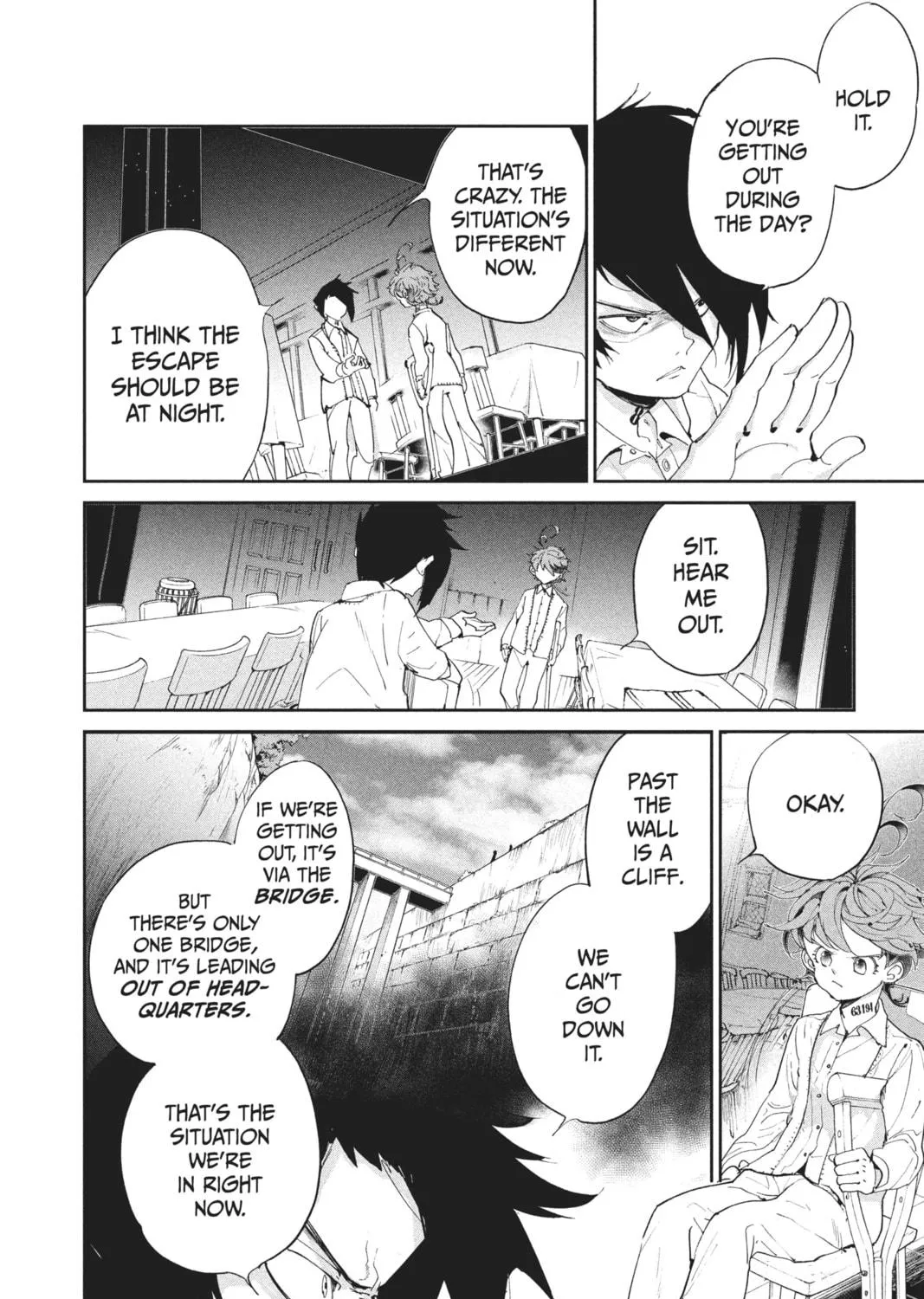 Read The Promised Neverland chapter 32 image 18 on Lezhin