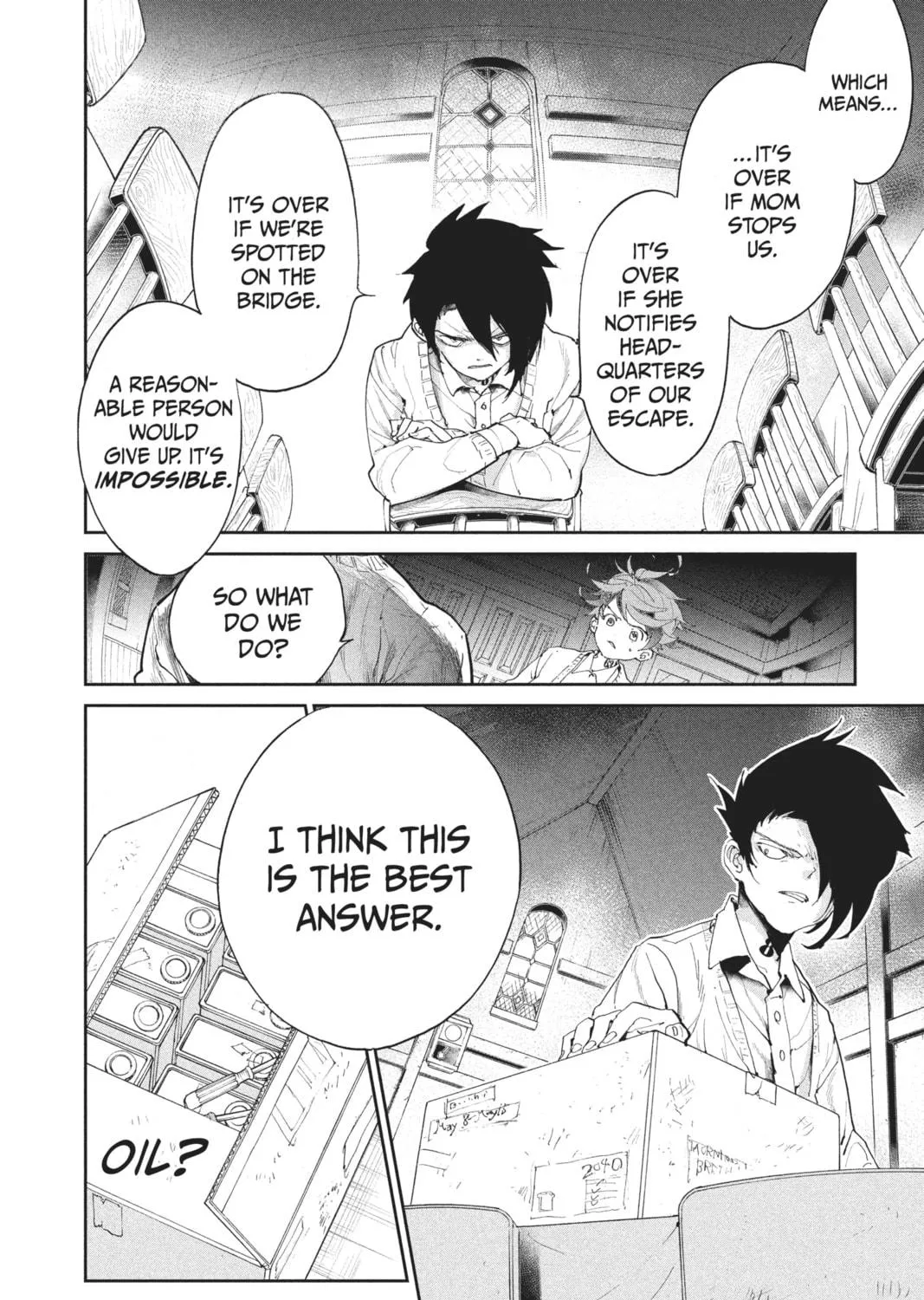 Read The Promised Neverland chapter 32 image 22 on Lezhin